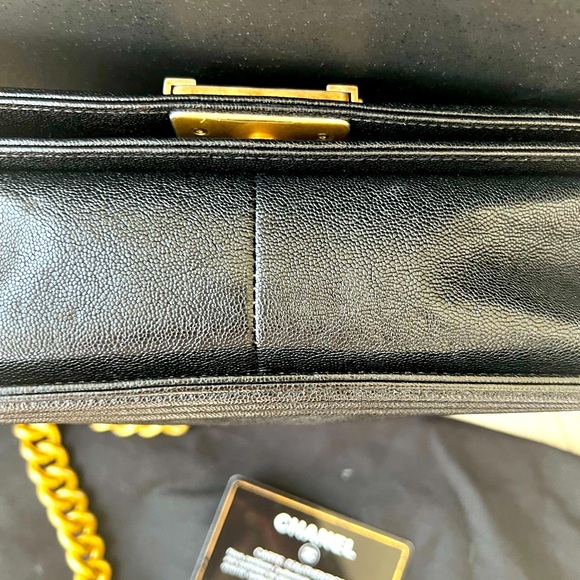 A Classic Caviar Chanel Boy Bag - Picture 6 of 12